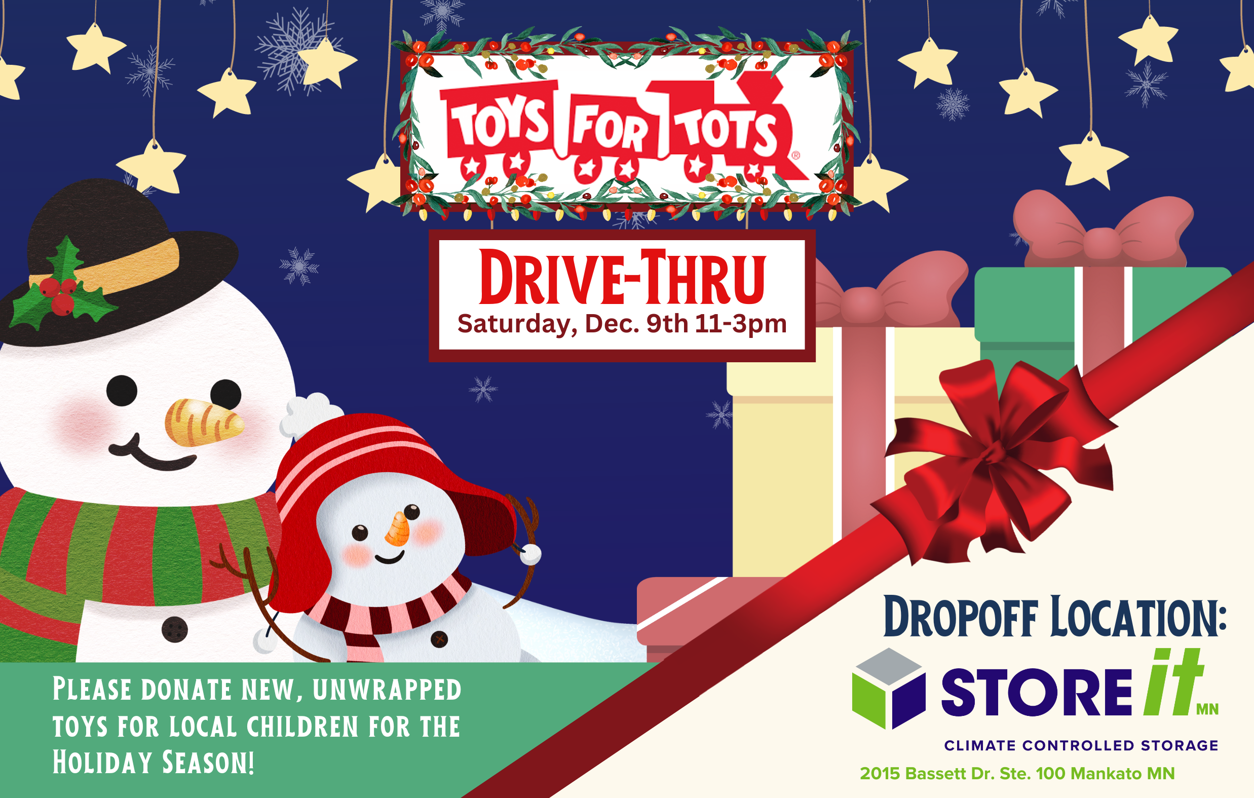 Toys For Tots Drive Thru